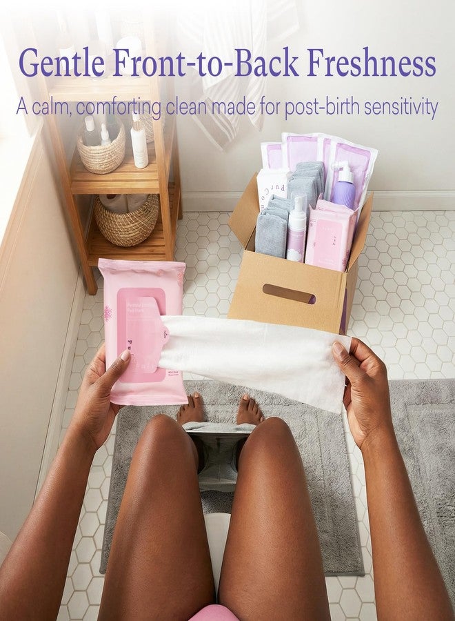 PurComfy Perineal Cooling Pad Liners, Witch Hazel Long Pad Liners for Postpartum Care, Postpartum Essentials for Pain Relief After Birth - 24 Count - Image 2